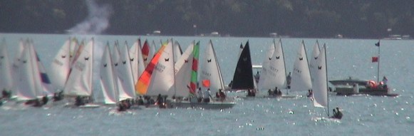 The Junior starting line at Glen Lake MI in 2006