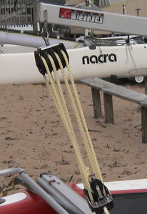 8mm Bzzz as a Nacra F17 Mainsheet